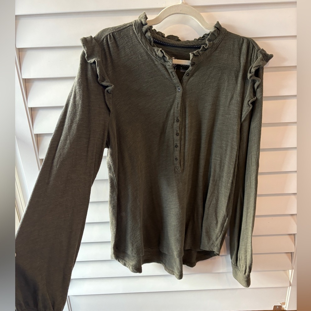 Green Pilcro long sleeve
